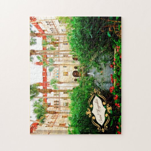 Saint Augustine Florida Lightner Museum & Garden Puzzle (Vertikal)