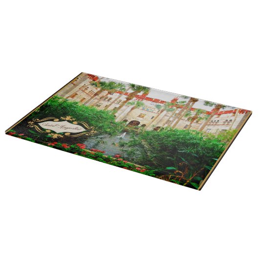 Saint Augustine Florida Lightner Museum & Garden Schneidebrett (Ecke)