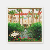 Saint Augustine Florida Lightner Museum & Garden Serviette (Vorderseite)