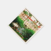 Saint Augustine Florida Lightner Museum & Garden Serviette (Ecke)