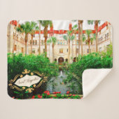 Saint Augustine Florida Lightner Museum & Garden Sherpadecke (Vorderseite (Horizontal))