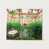 Saint Augustine Florida Lightner Museum & Garden Wandteppich (Vorderseite (Horizontal))