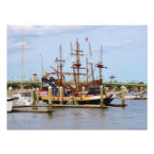 Saint Augustine Florida Pirate Foto Print (Vorne)
