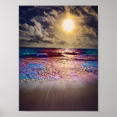 Saint Augustine Sunset Beach Poster (Vorne)