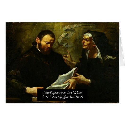 Saint Augustine und Saint Monica (Vorderseite (Horizontal))
