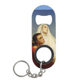 Saint Augustine und Saint Monica Mini Flaschenöffner (Vorderseite)