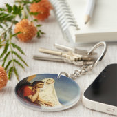 Saint Augustine und Saint Monica Schlüsselanhänger (Vorderseite rechts)