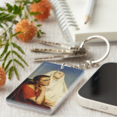 Saint Augustine und Saint Monica Schlüsselanhänger (Vorderseite rechts)