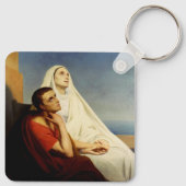 Saint Augustine und Saint Monica Schlüsselanhänger (Rückseite)
