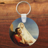 Saint Augustine und Saint Monica Schlüsselanhänger (Vorderseite)