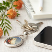 Saint Augustine und Saint Monica Schlüsselanhänger (Seite)