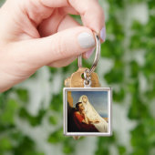 Saint Augustine und Saint Monica Schlüsselanhänger (Hand)
