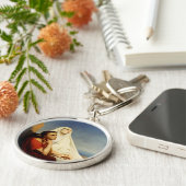 Saint Augustine und Saint Monica Schlüsselanhänger (Seite)