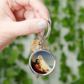 Saint Augustine und Saint Monica Schlüsselanhänger (Hand)