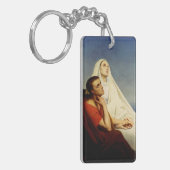 Saint Augustine und Saint Monica Schlüsselanhänger (Vorderseite links)