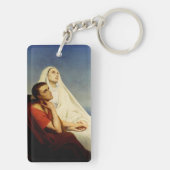 Saint Augustine und Saint Monica Schlüsselanhänger (Rückseite)