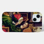 Saint Barbara (aus Werl Altarpiece, 1438) Case-Mate iPhone Hülle (Rückseite (Horizontal))