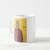 Saint Barbara Icon Kaffeetasse (Vorderseite Links)