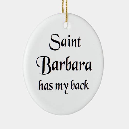 saint barbara keramik ornament (Rechts)