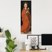 Saint Barbara - Starck Triptych Fine Art Poster (Heimbüro)