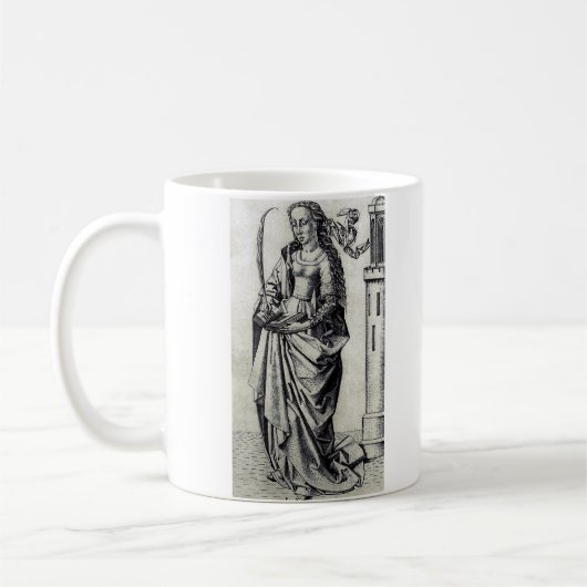 Saint Barbara und ihr Turm Kaffeetasse (Links)