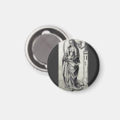 Saint Barbara und ihr Turm Magnet (Vorderseite/Rückseite)
