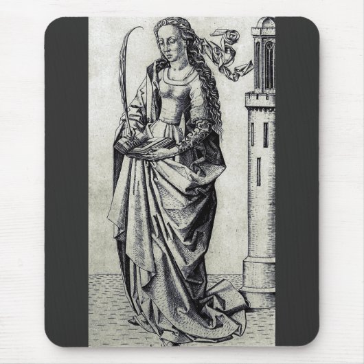 Saint Barbara und ihr Turm Mousepad (Vorne)