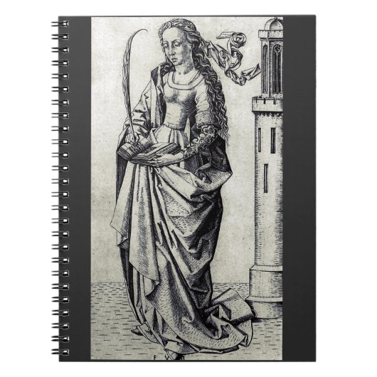 Saint Barbara und ihr Turm Notizblock (Vorderseite)