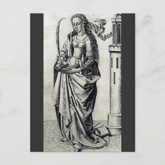 Saint Barbara und ihr Turm Postkarte (Vorderseite)