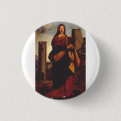 Saint Barbara von Giovanni Antonio Bolschleto Button (Vorderseite)
