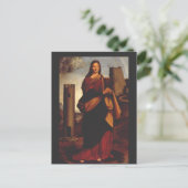 Saint Barbara von Giovanni Antonio Bolschleto Postkarte (Stehend Vorderseite)