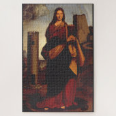 Saint Barbara von Giovanni Antonio Bolschleto Puzzle (Vertikal)