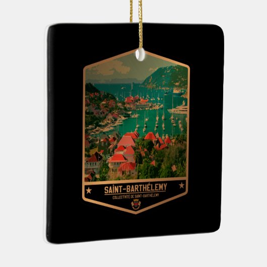 Saint Barthélemy Keramikornament (Rechts)