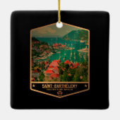 Saint Barthélemy Keramikornament (Rückseite)