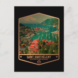 Saint Barthélemy Postkarte