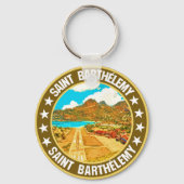 Saint Barthélemy Schlüsselanhänger (Vorderseite)