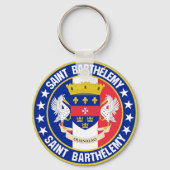Saint Barthélemy Schlüsselanhänger (Vorderseite)
