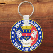 Saint Barthélemy Schlüsselanhänger (Rückseite)
