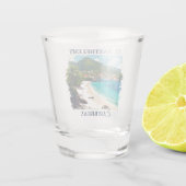 Saint-Barthélemy Schnapsglas (Rückseite)