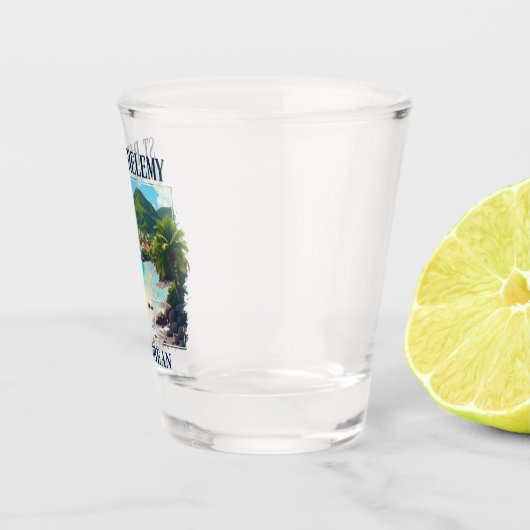 Saint-Barthélemy Schnapsglas (Rechts)