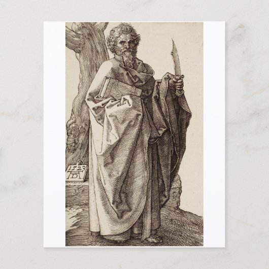 Saint Bartholomew, Apostel von Albrecht Durer (Vorderseite)