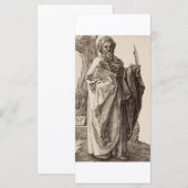 Saint Bartholomew, Apostel von Albrecht Durer (Vorne/Hinten)