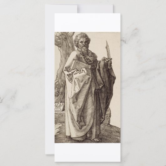 Saint Bartholomew, Apostel von Albrecht Durer (Vorderseite)