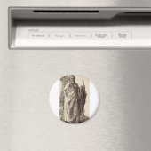 Saint Bartholomew, Apostel von Albrecht Durer Magnet (In Situ (Geschirrspüler))