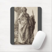 Saint Bartholomew, Apostel von Albrecht Durer Mousepad (Mit Mouse)