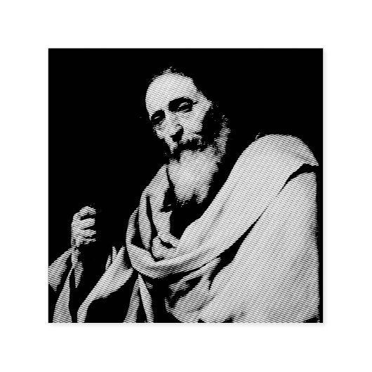 Saint Bartholomew der Apostel von Jusepe de Ribera Permastempel (Design)