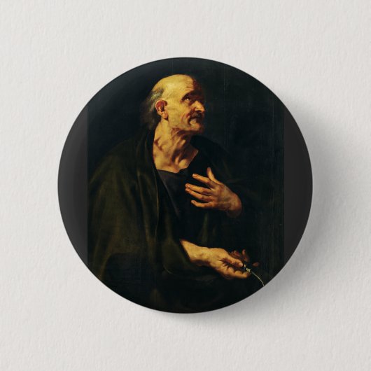 Saint Bartholomew der Apostel von Rubens Button (Vorderseite)