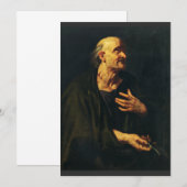 Saint Bartholomew der Apostel von Rubens Save The Date (Vorne/Hinten)