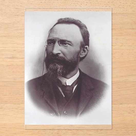 Saint Bartolo Longo Apostel der Rosenkranze Acryleinladungen (Vorderseite)