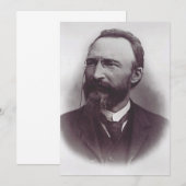 Saint Bartolo Longo Apostel der Rosenkranze Einladung (Vorne/Hinten)